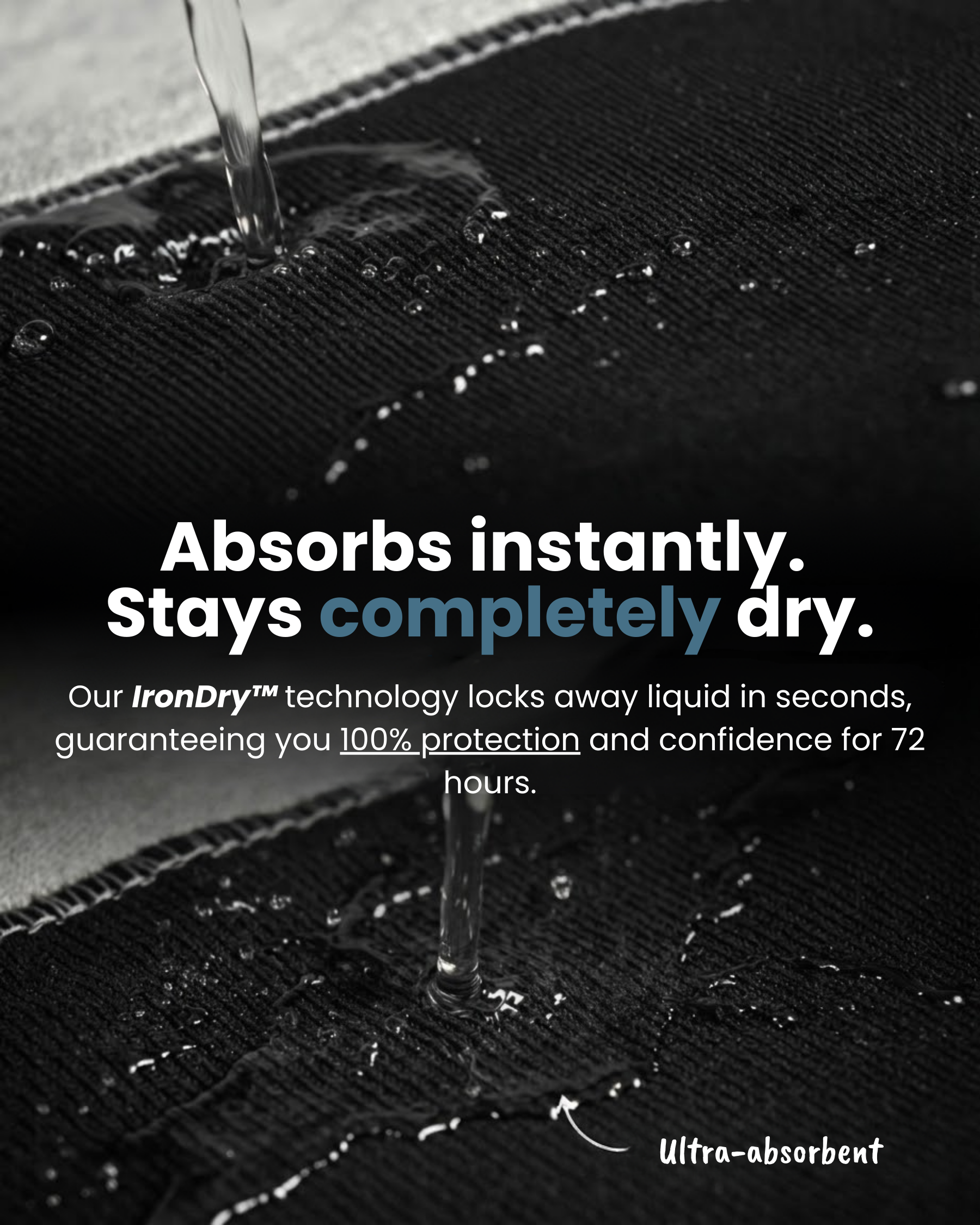 Ben’s Pro Leak-Proof Boxers (Black)